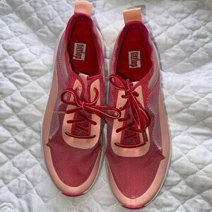 Fitflop Briana Sneakers 6.5 Translucent Multicolor Athletic Shoes Womens